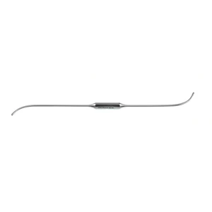 Sonda de fístula Barr de 6" con puntas curvas de doble extremo y mango hexagonal