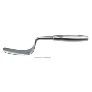 Breisky 阴道拉钩 13" 长 130.0mm x 宽 35.0mm 刀片 圆柄 – surgivalley (005090043)