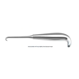 Emmet tenaculum hook 8 3/4 style #2 1 sharp prong flat handle – surgivalley (005090016)