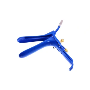 Leep Graves vaginal speculum large 4 1/2long x 1 3/8wide blades insulated," built'"'smoke tube 1 – surgivalley (010090052)