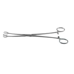 Schroeder Tissue Forceps 1x2 Teeth Curved 25.0 cm (10)