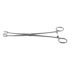 Schroeder Tissue Forceps 1x2 Teeth Curved 25.0 cm (10)