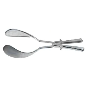 Simpson-Luikart obstetrical forceps 14 solid blades, grip handle – surgivalley (001090097)