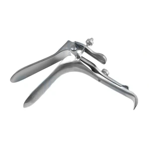 Weisman-Graves Vaginalspekulum mittel 4 lang x 1 1/2 breite Blätter rechtsseitig offen 10,0 cm (4")