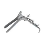 Weisman-Pederson Vaginalspekulum groß 4 3/8 lang x 7/8 breite Klingen linksseitig offen 10,0 cm (4")