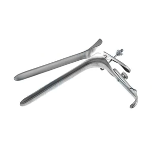Weisman-Pederson vaginal speculum," XXL 7long x 7/8wide blades left side open 18.0 cm (7.0)