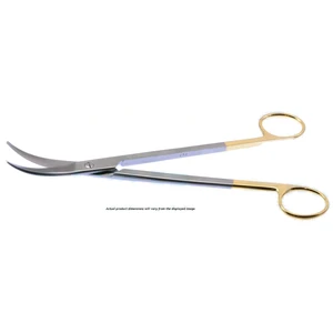 Surgical Scissors 26.7 cm (10.5) TC (Gold Handle) – surgivalley (002090014)