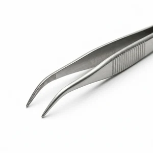 Lasik Tissue Forceps Curved 10.0 cm (4") – surgivalley (001040012)