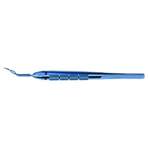 Akahoshi 预劈核镊 4 3/4" 拱形杆，交叉动作钳口 3.0mm 最大开口 圆形手柄钛合金 – surgivalley (001213497)