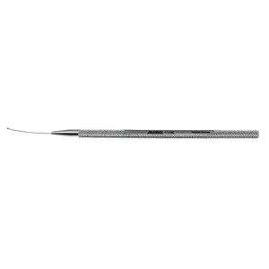 Anis capsule polisher 4 1/2 flexible curved shaft length 18.0mm 1.0mm sandblasted ball-shaped " 5.0 cm (2") – surgivalley (999040149)