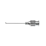 Anis cortex aspirating cannula 23 gauge thin-wall angled 35°" 0.4mm side port opening," sandblast