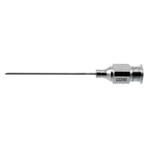 Atkinson retrobulbar needle 20 gauge straight sharp beveled tip 35.0mm overall length excluding 3.5 cm (1.4) – surgivalley (999040122)