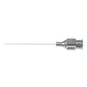 Atkinson retrobulbar needle 30 gauge straight sharp beveled tip 35.0mm overall length excluding 3.5 cm (1.4) – surgivalley (999040385)