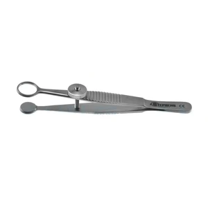 Chalazion Tissue Forceps for Ophthalmic Eyelid Lesion Removal with Micro Precision Grip and Non Glare – surgivalley (001040018)