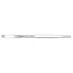 Bangerter spatula 5 1/2 lightly curved 10.0mm wide blade flat handle 12.5 cm (5.0)