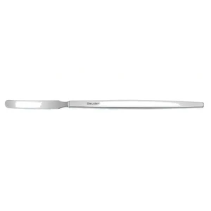 Bangerter spatula 5 1/2 lightly curved 6.0mm wide blade flat handle 12.5 cm (5.0)
