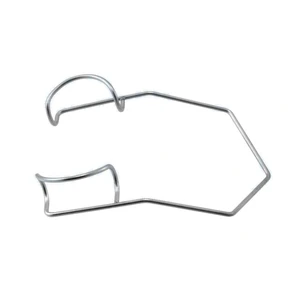 Barraquer lid speculum 1 1/2 adult size 14.0mm closed wire rounded blades 18.0mm blade spread," 5.0 cm (2") – surgivalley (003040020)