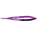 Barraquer Needle Holder Curved 10.0 cm (4") TC (Gold Handle)