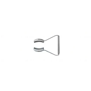 Barraquer-Oosterhuis lid speculum 1 1/2 adult size 15.0mm solid blades," nasal approach," adjust 5.0 cm (2") – surgivalley (003040048)