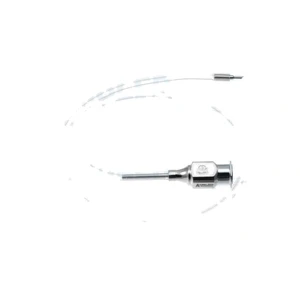 Blumenthal anterior chamber maintainer 20 gauge," threaded tip," supplied with 10of silicone tub Set – surgivalley (011040004)