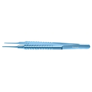 Bonn-Catalano corneal forceps 4 straight 0.12mm 1x2 teeth round handle titanium – surgivalley (001212766)