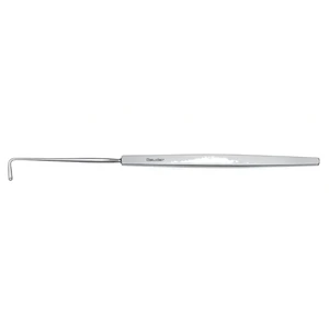 Bonn strabismus/retinal detachment hook 5 5/8 11.0mm hook with 1.0mm hole flat handle – surgivalley (005212836)