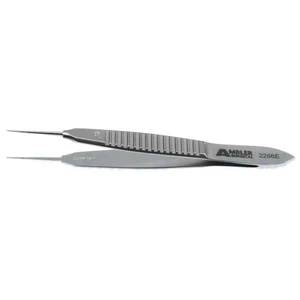 Bonn suturing forceps 2 7/8 straight shafts 0.12mm 1x2 teeth set at 90° 5.0mm tying platforms narrow handle – surgivalley (090210802)