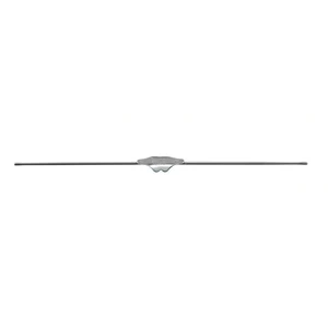 Bowman lacrimal probe 5 1/8 double-ended size #5 and #6 bulbous ends, malleable stainless steel – surgivalley (009210094)