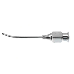 Curved Bracken Surgical Cannula for Ophthalmic Irrigation and Aspiration Procedures – surgivalley (016040100)