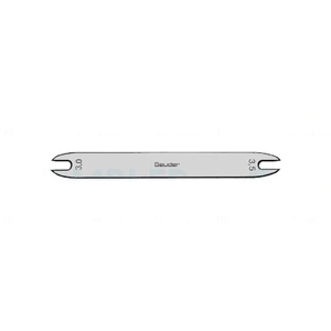 Caliper fixo Thornstein 3 1/8" afácico: 3,0mm, fácico: 4,0mm