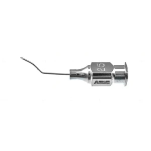 Brierly LASIK irrigating cannula 25 gauge," vaulted 9mm from bend to tip 6 ports for multi-direc – surgivalley (016040219)