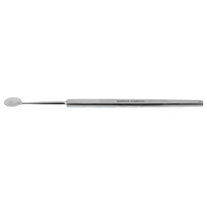 Bunge-Eviszerationslöffel 5 1/2 flach und glatt 12,0mm Durchmesser Löffelblatt flacher glatter Griff 1 5,0 cm (2")