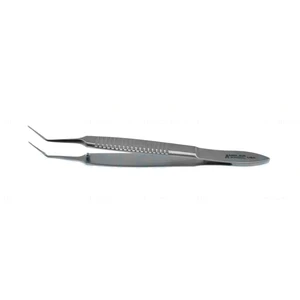 Carlson DSEK 植片镊子 3 1/4" 成角杆身 弯曲至尖端 11.0mm 精细光滑夹持尖端 尖端间距 150 微米 扁平手柄