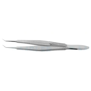Castroviejo Tissue Forceps 1x2 Teeth Angled 10.8 cm (4.2) – surgivalley (003210635)