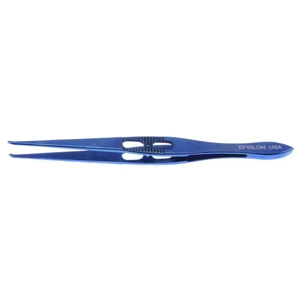 Castroviejo Tube Inserter Forceps Flat Handle Titanium for General Surgery and Ophthalmic – surgivalley (003210584)