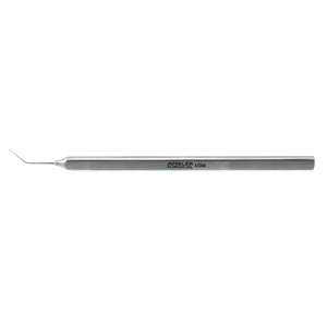 Clayman micro iris hook 4 1/8 angled 45° 9.0mm shaft with 0.3mm hook flat handle – surgivalley (002211648)