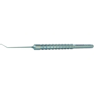 D&K Barrett nucleus rotator/manipulator 4 3/4 angled shaft 10.0mm from bend to tip 0.65mm mush 10.0 cm (4") – surgivalley (999040454)