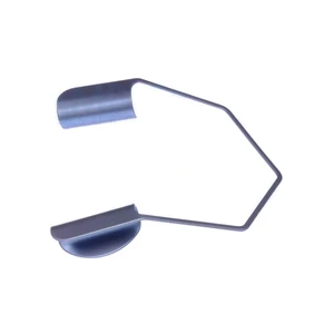 D&K Bloomberg lid speculum adult size 14.5mm solid blades," nasal approach titanium 2.5 cm (1") – surgivalley (010040061)
