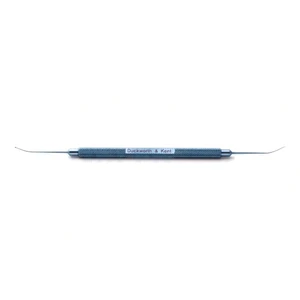 D&K Bylsma ICL manipulator 4 3/4 double-ended," vaulted shafts 12.5mm from bend to tips 0.6mm x 10.0 cm (4") – surgivalley (999040356)