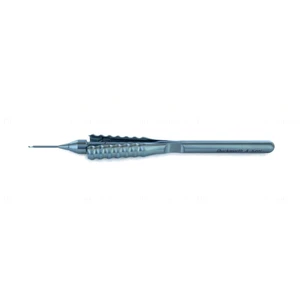 D&K Descemet membrane punch 5 1 8 0.7mm x 1.2mm punch bite round squeeze action handle titanium 13.0 cm (5.1) – surgivalley (019040005)
