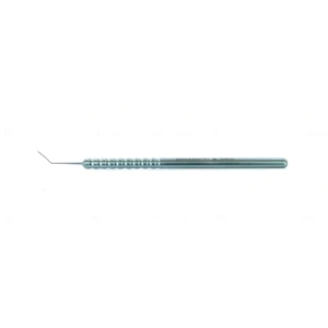 D&K femtosecond laser spatula 5 angled 45°" shaft 0.5mm x 10.0mm spatula tip round handle titan 12.5 cm (5.0) – surgivalley (999060039)