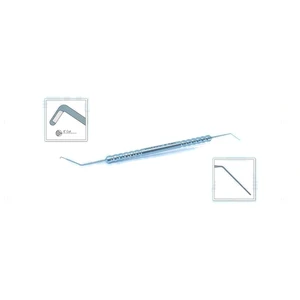 D&K Findl nucleus chopper/spatula 5 1/8 double-ended angled 45°" shafts 14.0mm from bend to tip 20.0 cm (8.0) – surgivalley (999040478)