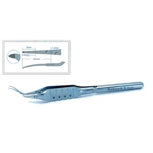 Surgical Tissue Forceps Angled 10.8 cm (4.2) – surgivalley (001212587)