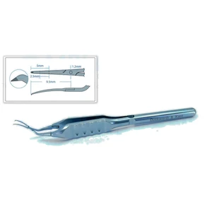 Surgical Tissue Forceps Angled 10.8 cm (4.2) – surgivalley (001212561)