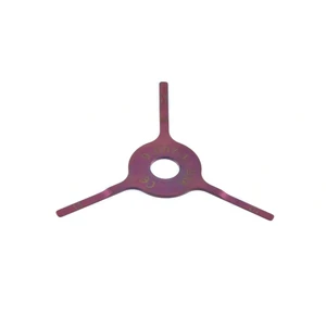 Medidor de incisão D&K, mede de 1.0 a 1.2mm em incrementos de 0.1mm, revestido na cor rosa para fácil identificação, titânio