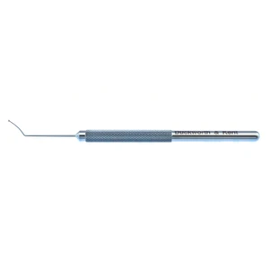 Manipulador de LIO D&K 4 eje curvo 10.0mm de la curva a la punta punta de disco de 0.8mm de diámetro," parte inferior texturizada u 10.0 cm (4")