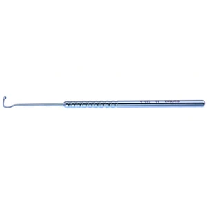 D&K Jameson muscle hook 5 3/8 2.0mm bulbous tip round handle titanium – surgivalley (002211352)