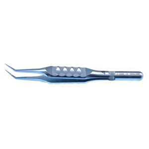 D&K Kelman-McPherson-bindepincet 3 1/2" vinklet 45° skaft 6.0mm-bindeflader 10.0mm bøjning til spids, fladt håndtag, titanium – surgivalley (001212471)