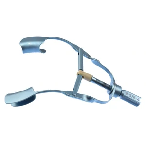 D&K Khaw glaucoma surgery lid speculum adult size," thin 14.5mm solid blades," central indent and – surgivalley (010040116)