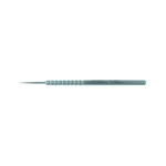 Dilatador lagrimal D&K 4 7/8, diámetro de punta 0.2 mm, mango redondo, titanio, 10.0 cm (4")